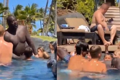 Shaquille O'Neal Pool Party