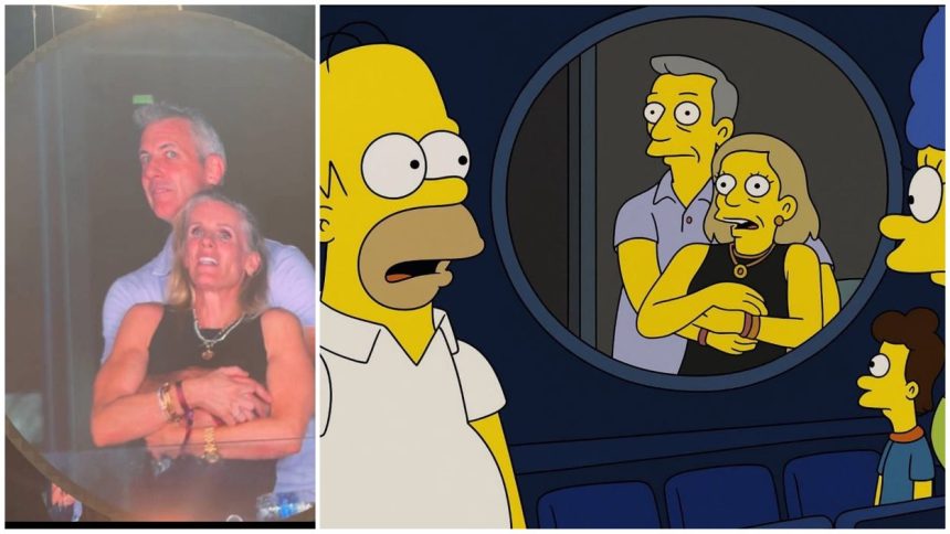 The Simpsons Andy Byron prediction
