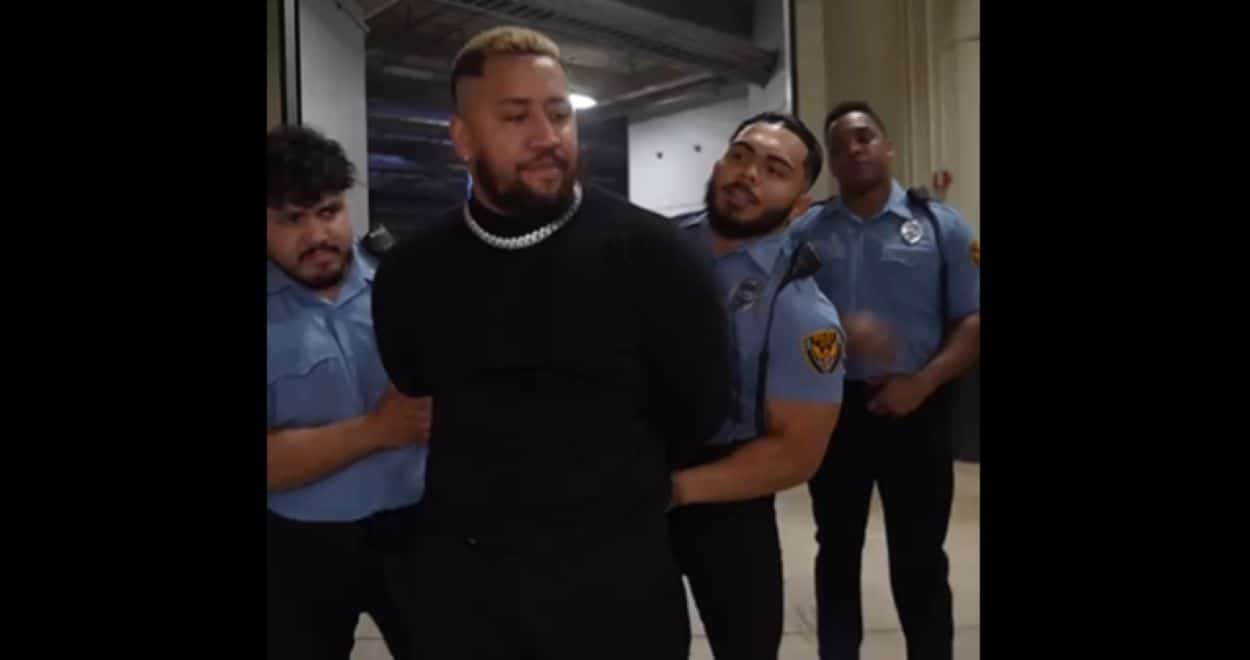 WWE SmackDown Solo Sikoa arrest 2025