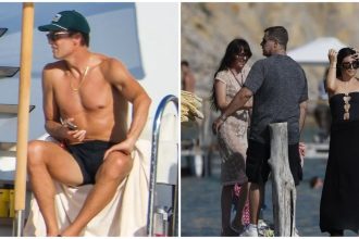 Tom Brady Dakota Johnson in Ibiza