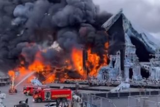 Tomorrowland Stage Fire