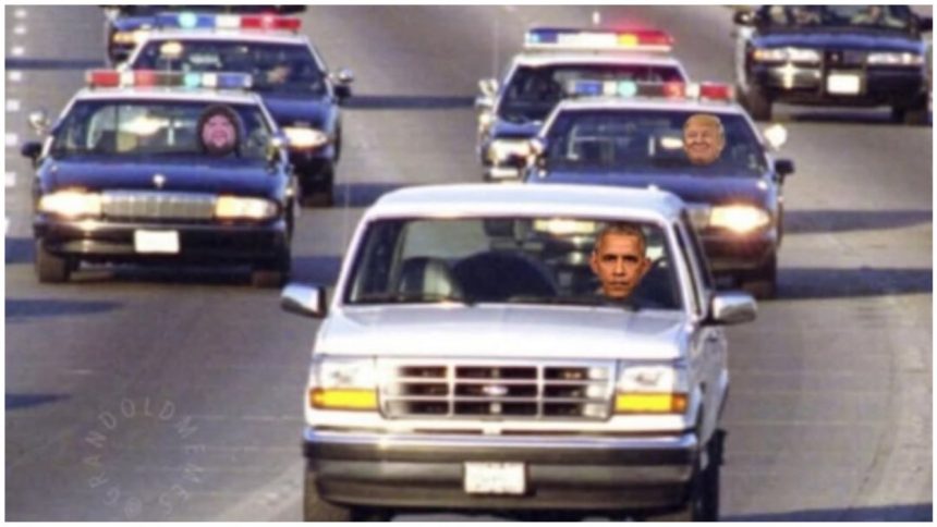 Trump O.J. Simpson Obama meme