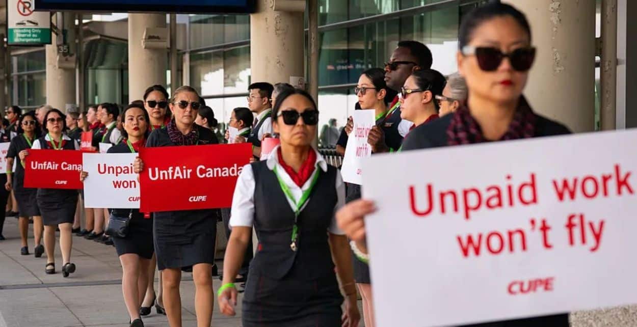 Air Canada strike