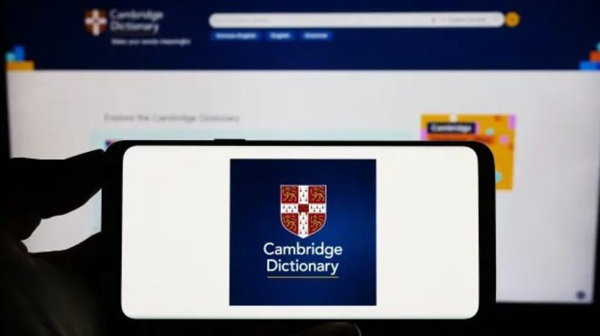 Cambridge Dictionary Gen Z Words