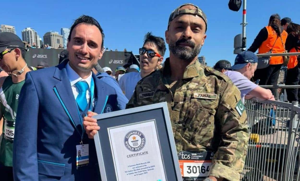 Faisal Shafi’s Guinness Record