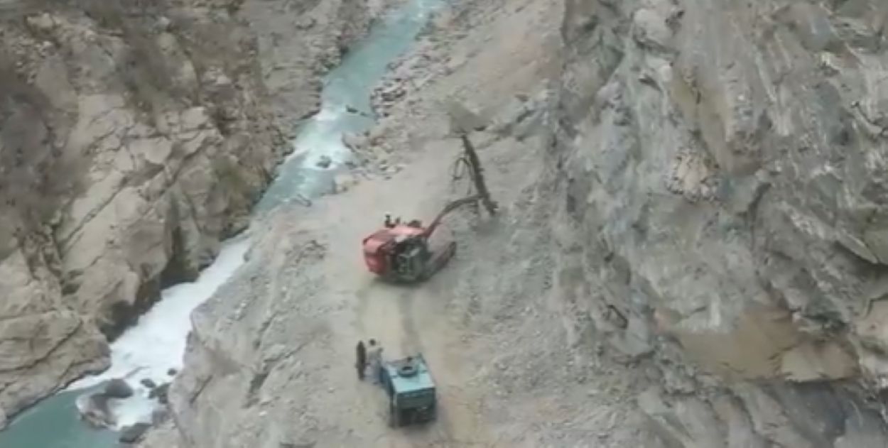 Gilgit landslide 2025