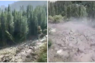 Hunza River flooding