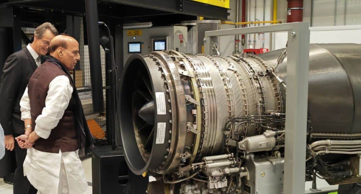 India fighter jet engines
