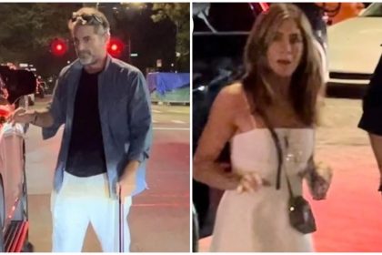 Jennifer Aniston and Jim Curtis Date Night
