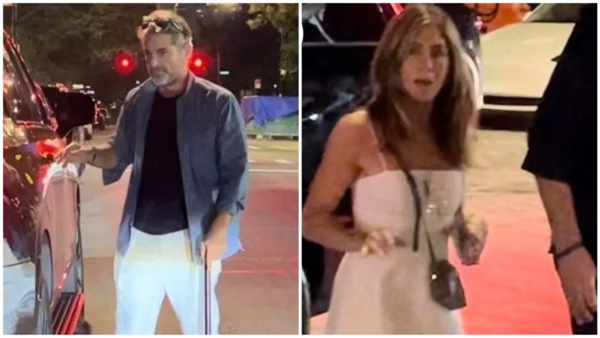 Jennifer Aniston and Jim Curtis Date Night