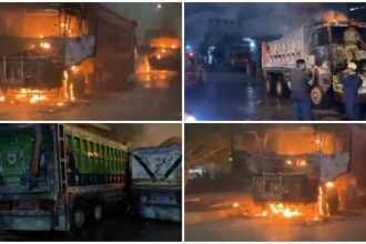 Karachi truck accident 2025