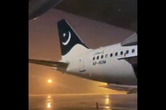 Flights to Karachi after rain