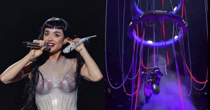 Katy Perry electric shock
