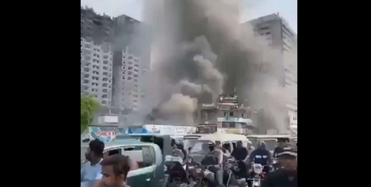 MA Jinnah Road Firecracker Warehouse Blast