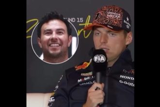 Max Verstappen and Sergio Perez