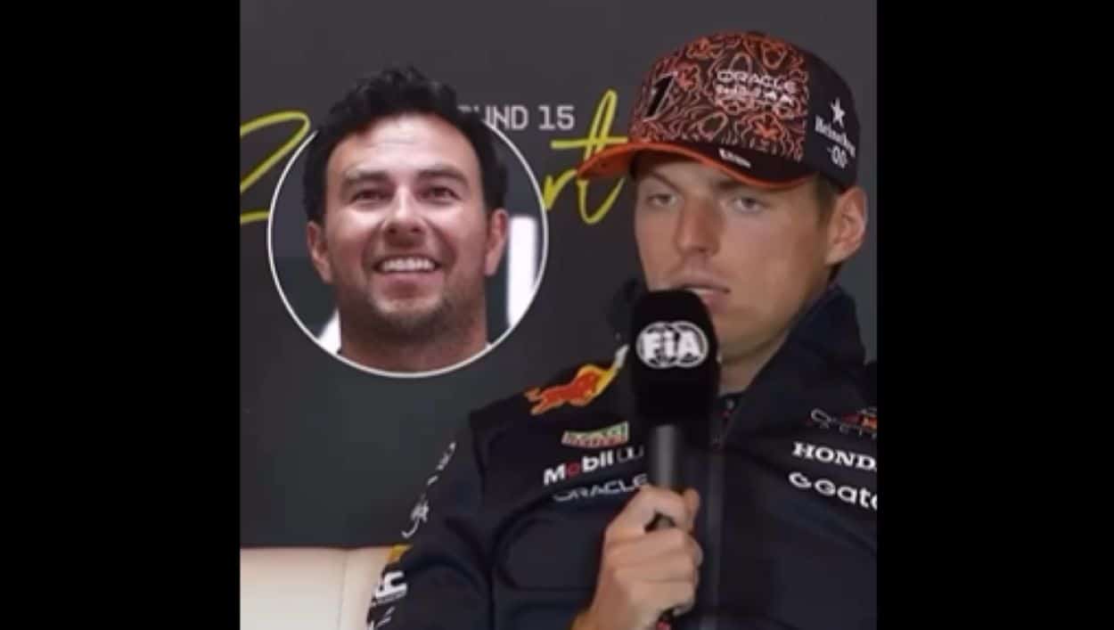 Max Verstappen and Sergio Perez