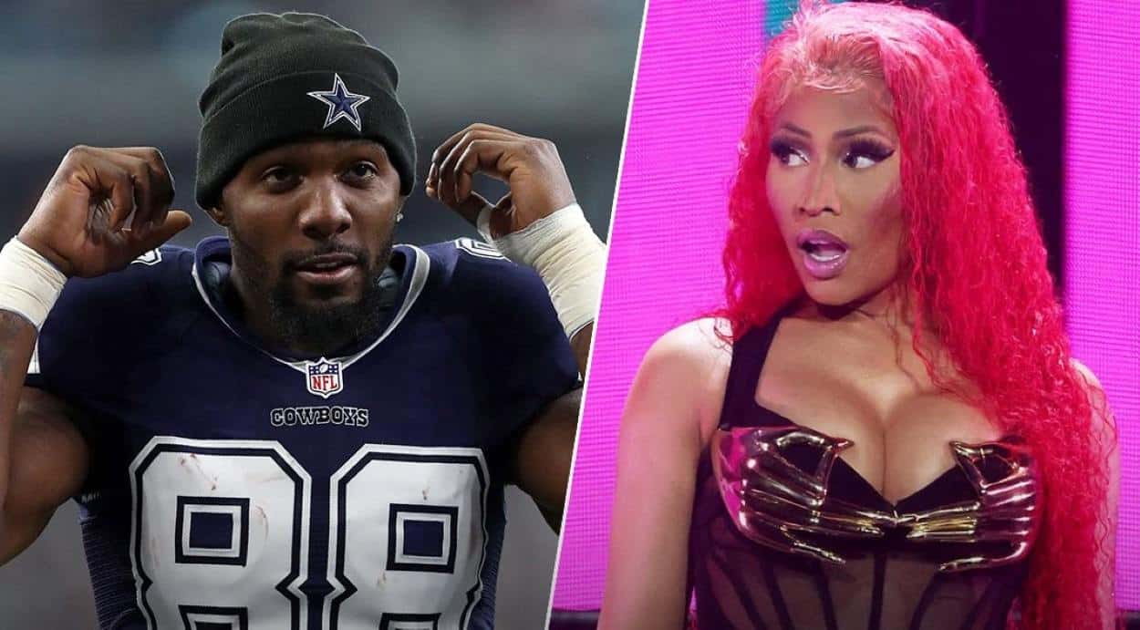 Nicki Minaj Dez Bryant Jerry Jones
