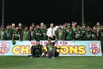 Pakistan West Indies T20I series 2025