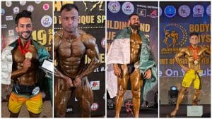 Pakistan Wins 4 Gold Medals at Asian Bodybuilding Championship 2025