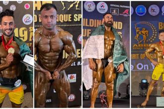 Pakistan bodybuilding gold Asian Bodybuilding 2025