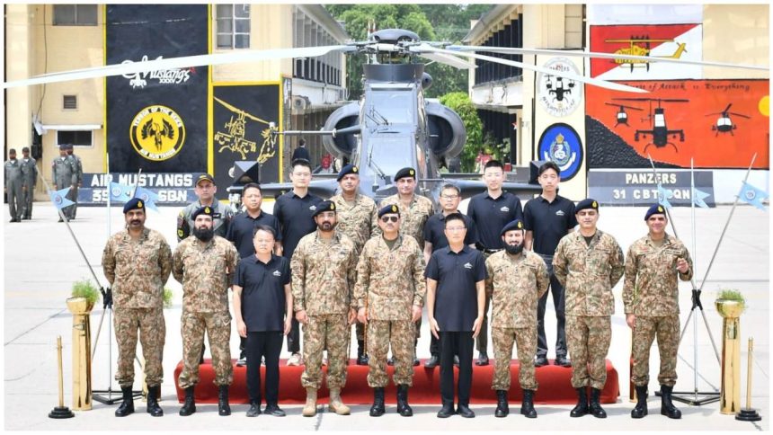 Pakistan Z-10ME helicopters