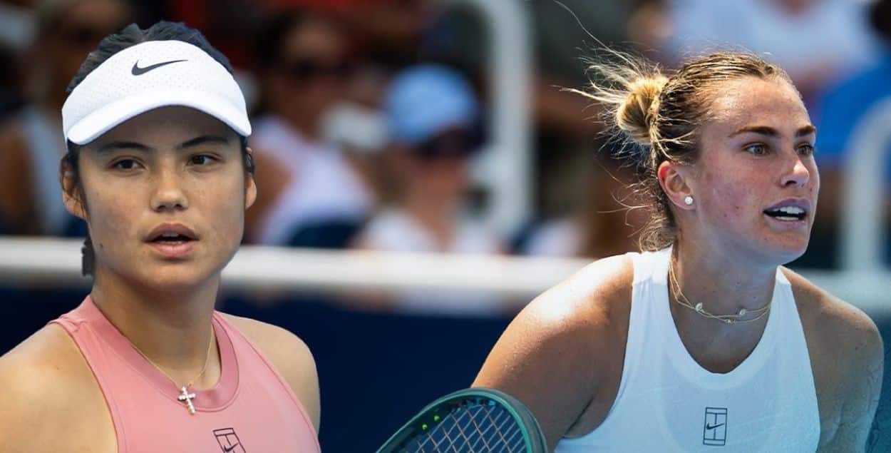 Sabalenka Raducanu Cincinnati