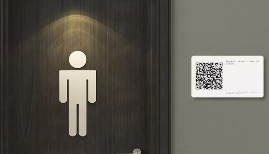 TOTO QR Code Restroom