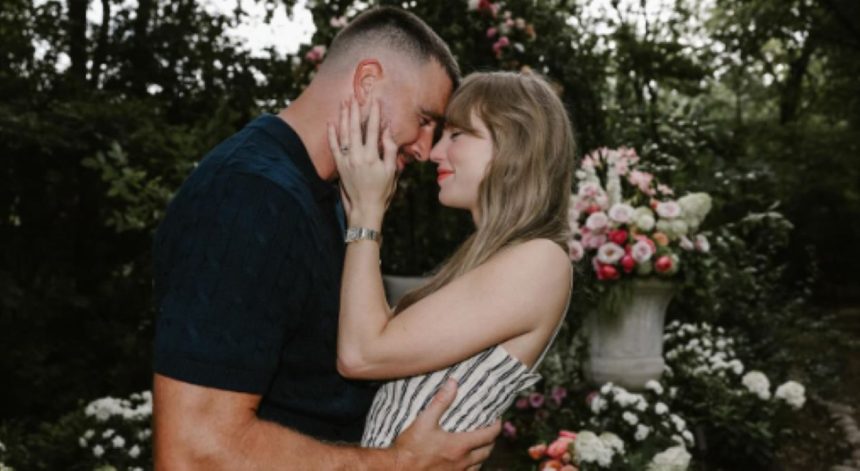 Taylor Swift Travis Kelce engagement