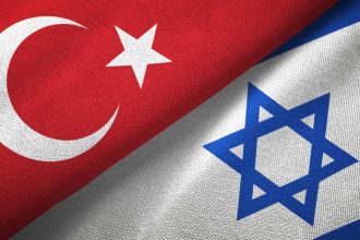Turkey and Israel flags