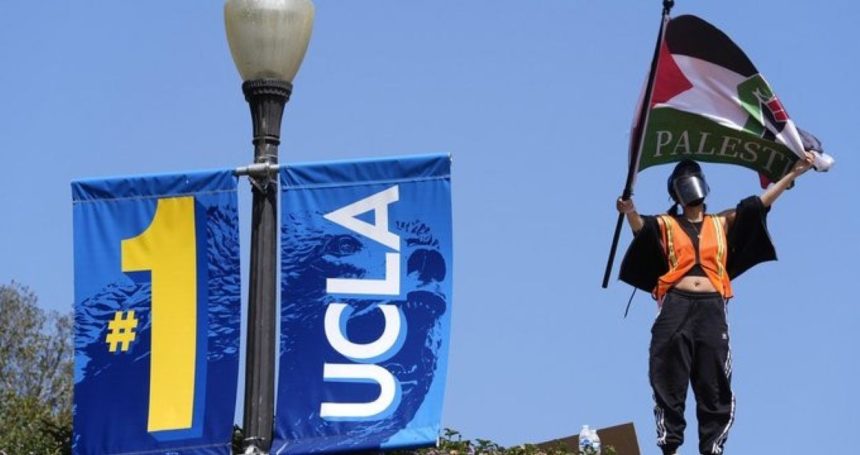 Trump UC fine UCLA protests