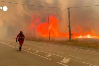 Southern Europe wildfires 2025