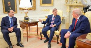 Trump Shehbaz Sharif meeting