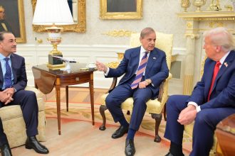 Trump Shehbaz Sharif meeting