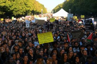 Berling Gaza Protest 2025