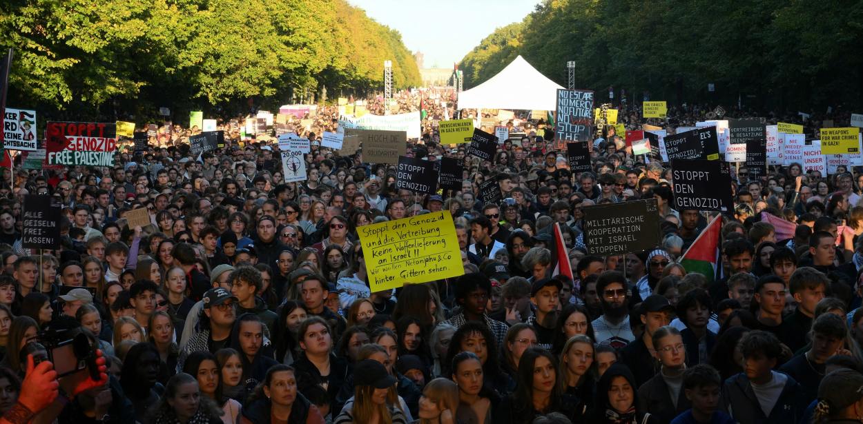 Berling Gaza Protest 2025