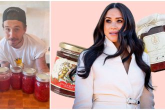 Brooklyn Beckham strawberry jam