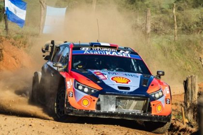 Hyundai’s Adrien Fourmaux at Rally Chile 2025