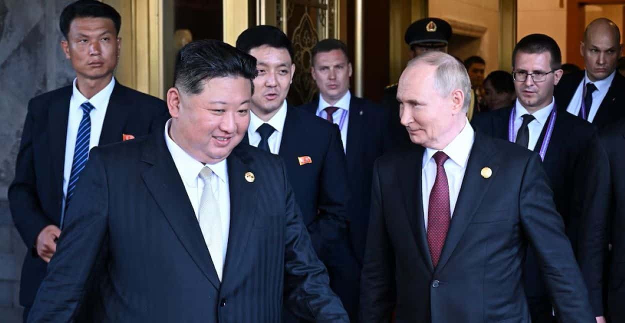 Kim Jong Un and Putin