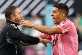 Luis Suárez Spitting at a Seattle staff member