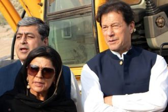 Imran Khan Aleema Khan restraint