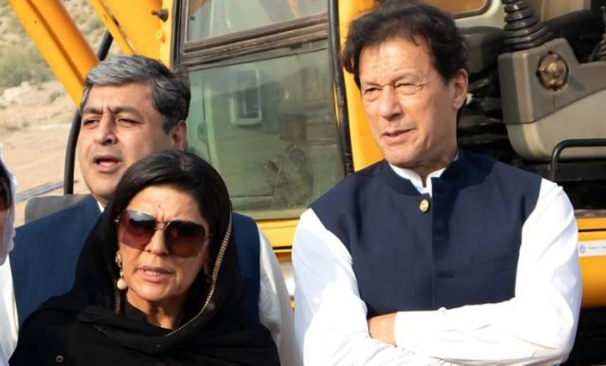 Imran Khan Aleema Khan restraint
