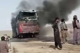 Panjgur Accident Balochistan bus crash