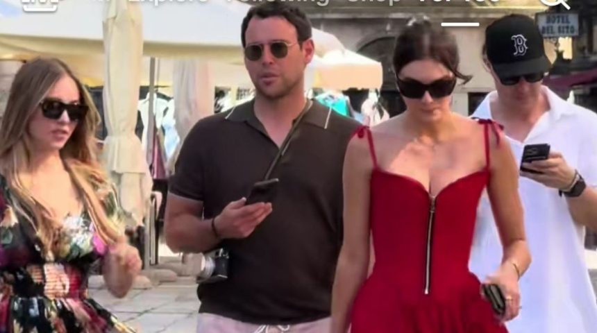 Sydney Sweeney with Scooter Braun