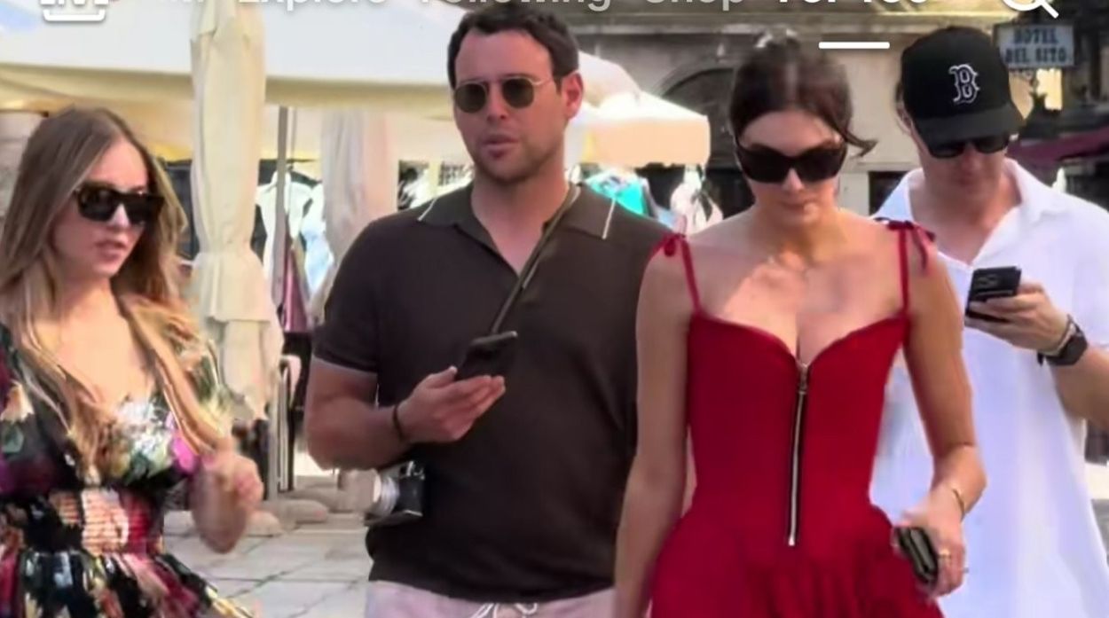 Sydney Sweeney with Scooter Braun