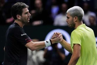 Alcaraz stunned Norrie Paris Masters
