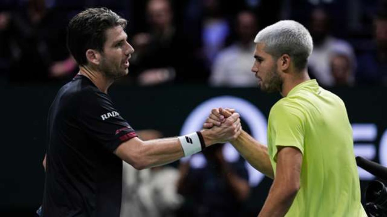 Alcaraz stunned Norrie Paris Masters