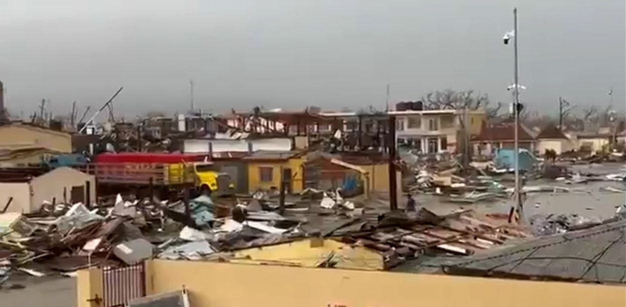 Hurricane Melissa devastation