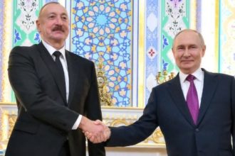 Putin Azerbaijan plane crash 2025