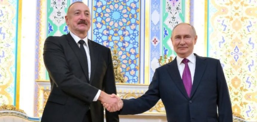 Putin Azerbaijan plane crash 2025