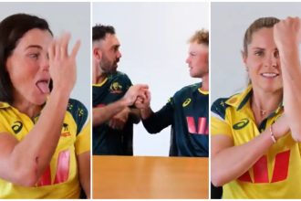 India Australia Hand Shake